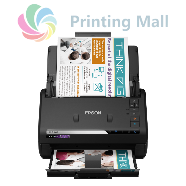 Epson FastFoto FF-680W - Scanner Foto Wireless A4, de Înaltă Viteză