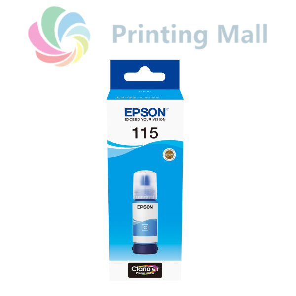 Epson 115 Cyan EcoTank - Flacon cerneala originala