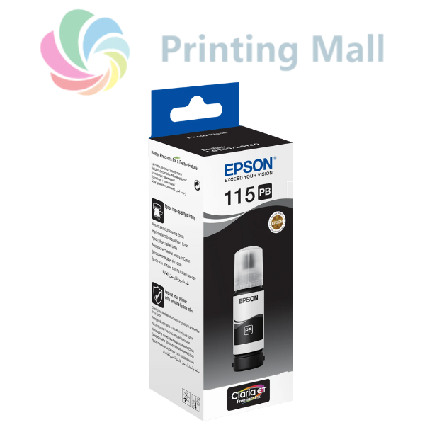 Epson 115 Photo Black EcoTank - Flacon cerneala originala