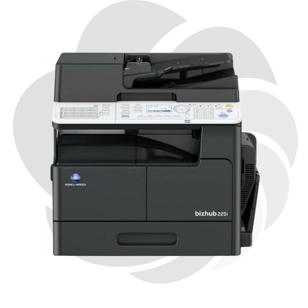 Konica Minolta Bizhub 225i + Alimentator Documente RADF + Unitate Duplex + Panou Scanare + Toner - Instalare Gratuita