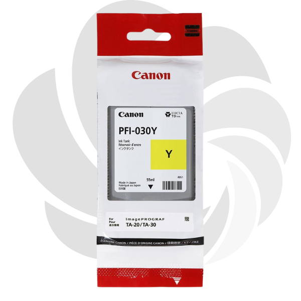 PFI-030Y Yellow - Cartus cerneala originala Canon 55 ml pentru TM-240 / TM-340