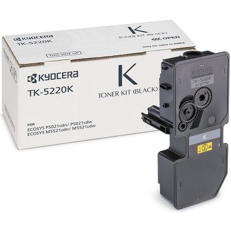 TK-5220 Black - Cartus toner original Kyocera pentru Ecosys M5521cdn / P5021cdn