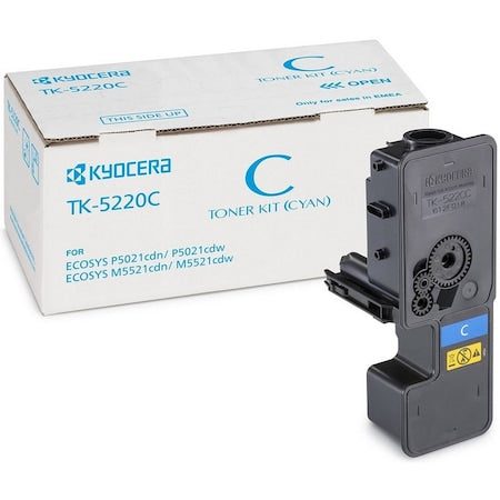 TK-5220 Cyan - Cartus toner original Kyocera pentru Ecosys M5521cdn / P5021cdn