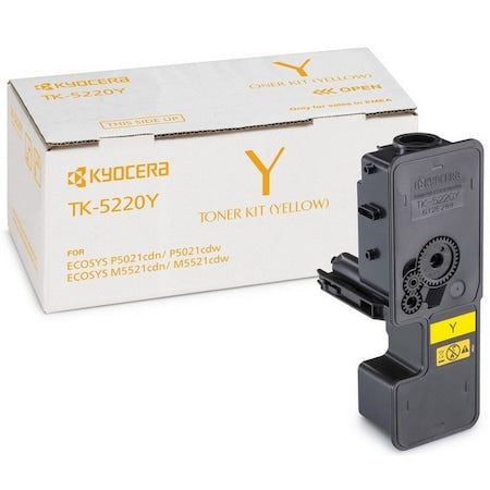 TK-5220 Yellow - Cartus toner original Kyocera pentru Ecosys M5521cdn / P5021cdn