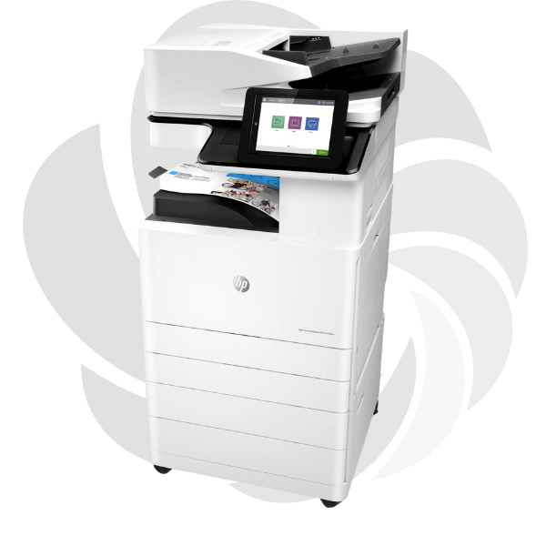 HP LaserJet E72535dn  + Alimentator de documente + Stand mobil + Toner - Multifunctional laser monocrom A3