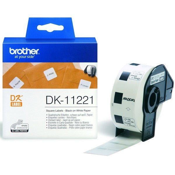DK11221 / DK-11221 - Rola etichete originale Brother 23mm x 23mm
