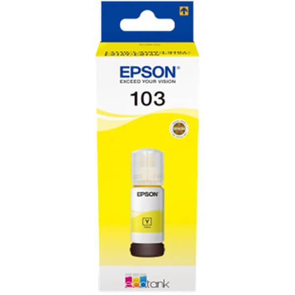 Epson 103 Yellow EcoTank - Flacon cerneala originala