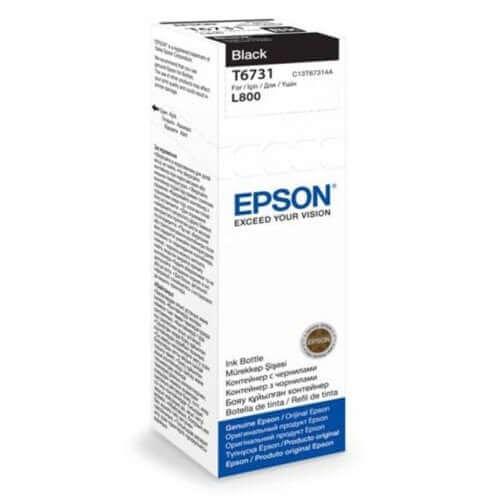 Epson T6731 Black - Flacon cerneala originala 