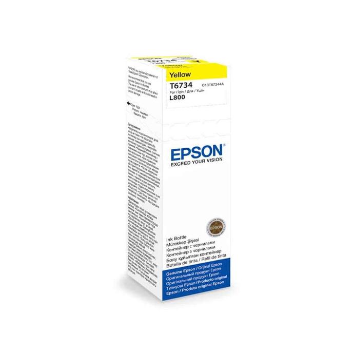 Epson T6734 Yellow - Flacon cerneala originala 