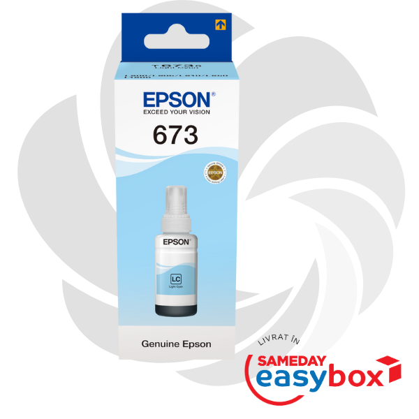 Epson T6735 Light Cyan - Flacon cerneala originala 