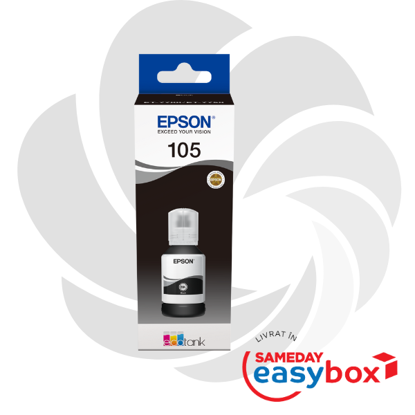 Epson 105 Black - Flacon cerneala originala 