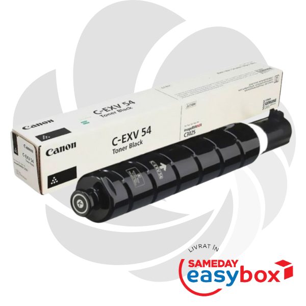 C-EXV54 Black - Cartus toner original Canon pentru imageRUNNER C3025 / 3025i / C3125i / C3226i