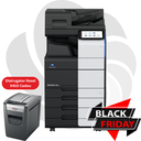 Konica Minolta Bizhub C450i + Alimentator Documente DADF + Stand Mobil + Set tonere CMYK - Instalare Gratuita