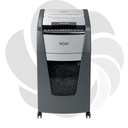 Distrugator documente automat REXEL OPTIMUM 300X, P4, cross-cut (confeti), 300 coli, cos 60l, negru-gri