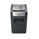 Distrugator documente manual REXEL MOMENTUM X410 Slim, P4, cross-cut (confeti), 10 coli, cos 23l, negru