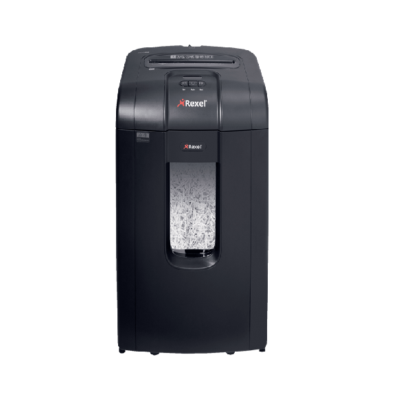 Distrugator documente manual REXEL MERCURY RSX1834, P4, cross-cut (confeti), 18 coli, cos 34l, negru