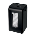 Distrugator documente manual REXEL PROMAX RSX1538, P4 cross-cut (confeti), 15 coli, cos 38l, negru