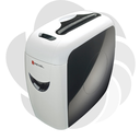 Distrugator documente manual REXEL PROSTYLE C/C, P4, cross-cut (confeti), 11 coli, cos 20l, negru-alb