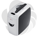 Distrugator documente manual REXEL STYLE C/C, P4, cross-cut (confeti), 7 coli, cos 12l, negru-alb