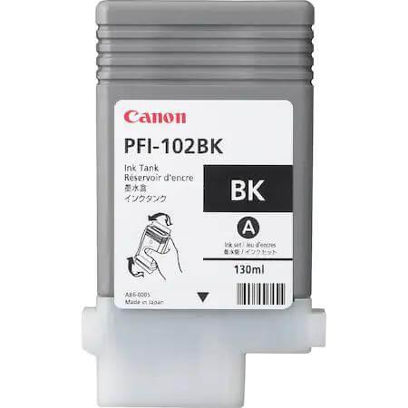 PFI-102B Black - Cartus cerneala original Canon