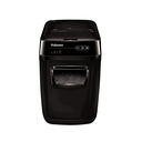 Distrugator documente  automat Fellowes Automax 150C, P4, cross cut, 150 coli, cos 32l, negru