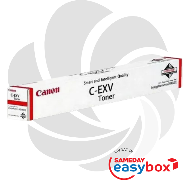 C-EXV 64M - Cartus toner original Canon Magenta pentru Imagerunner DX C3922i / DX C3926i / DX C3930i / DX C3935i Capacitate 25.000 Pagini