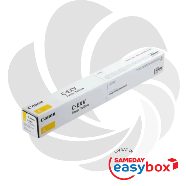 CEXV65 Yellow - Cartus toner original pentru Canon C3326i