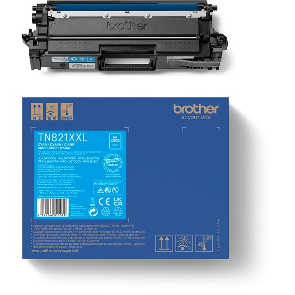 TN821XXL / TN-821XXL Cyan - Cartus toner original Brother