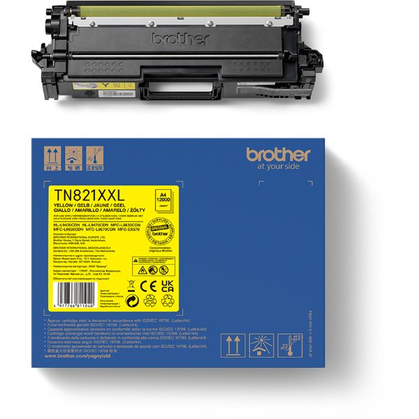 TN821XXL / TN-821XXL Yellow - Cartus toner original Brother