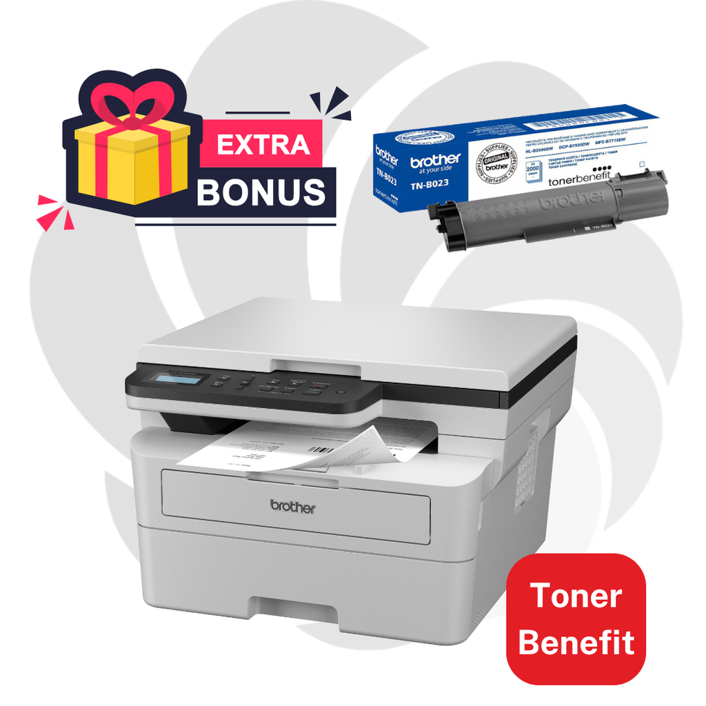 Brother DCP-B7600D - Multifunctionala laser monocrom A4 Toner Benefit