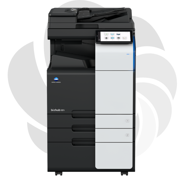 Konica Minolta Bizhub 301i + Alimentator Documente DADF Single Pass + Stand Mobil + Toner - Instalare Gratuita