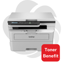 RESIGILAT Brother DCP-B7620DW - Multifunctional laser monocrom A4 Toner Benefit