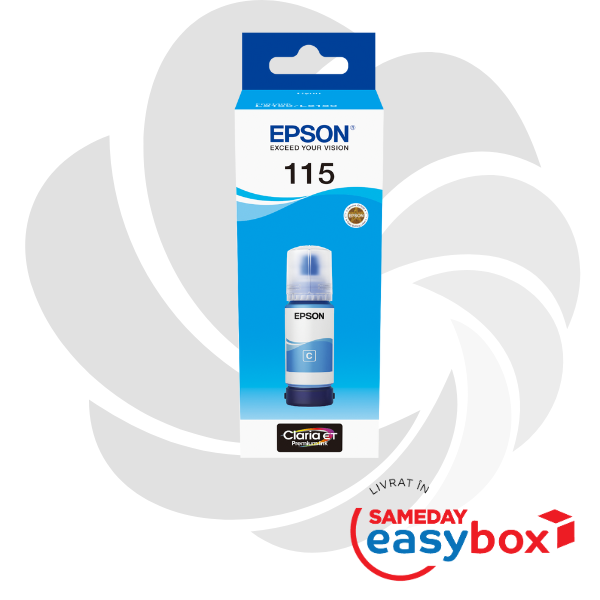 Epson 115 Cyan EcoTank - Flacon cerneala originala