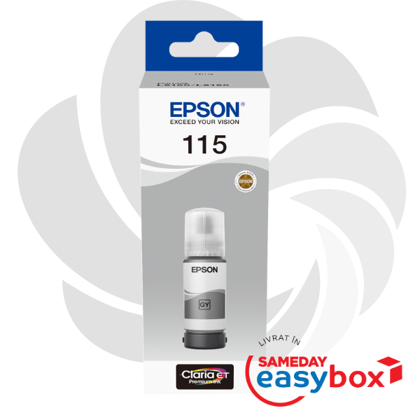 Epson 115 Grey EcoTank - Flacon cerneala originala