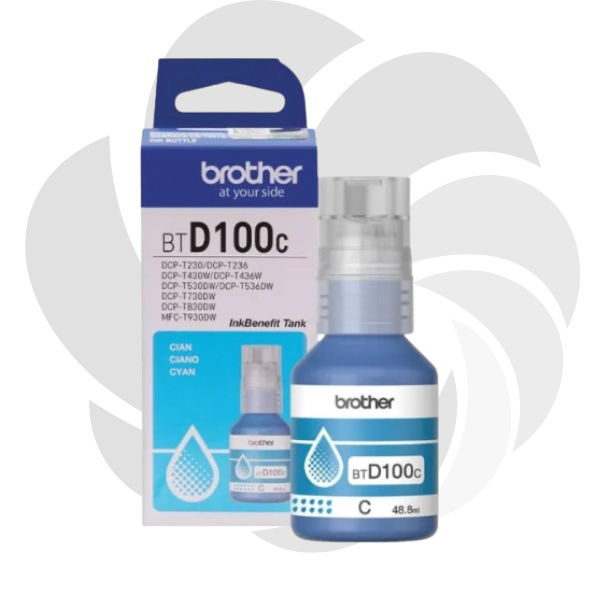 BTD100C  - Flacon Cerneala Cyan Original Brother - 5000 Pagini