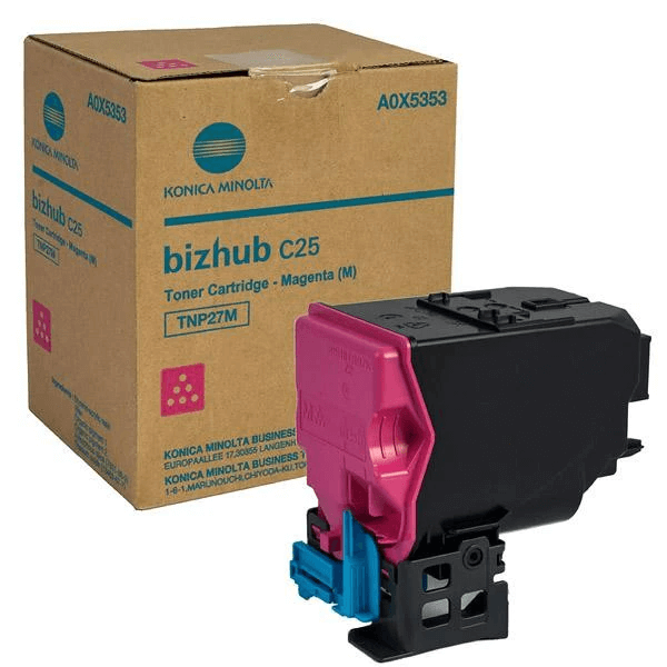 TNP-27 Magenta - Cartus toner original Konica Minolta pentru Bizhub C25