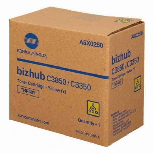 TNP-48 Yellow - Cartus toner original Konica Minolta pentru Bizhub C3350 / Bizhub C3850