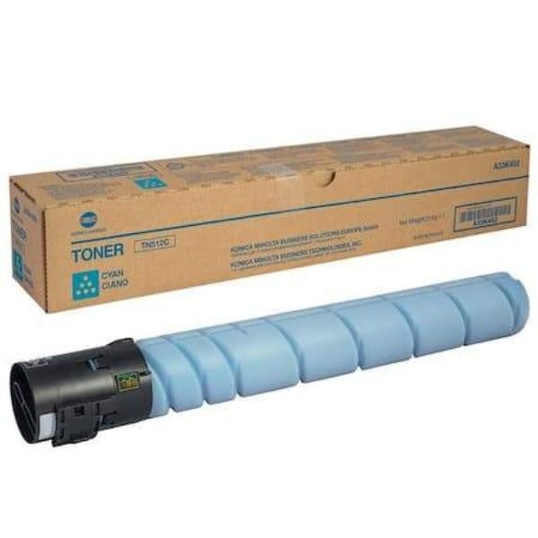 TN-512 Cyan - Cartus toner original Konica Minolta pentru Bizhub C454e / Bizhub C554e