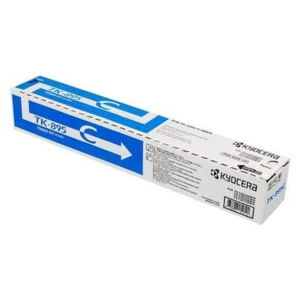 TK-895 Cyan - Cartus toner original Kyocera pentru FS-C8020MFP / C8025MFP /  C8520MFP / C8525MFP