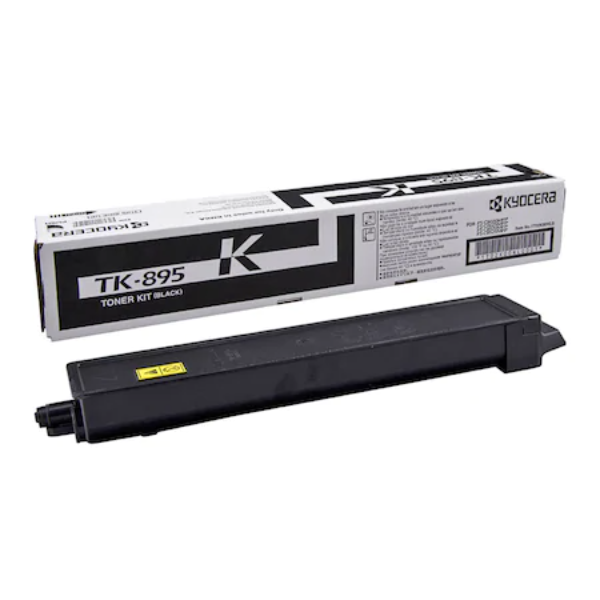 TK-895 Black - Cartus toner original Kyocera pentru FS-C8020MFP / C8025MFP / C8520MFP / C8525MFP