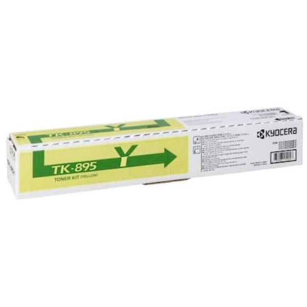 TK-895 Yellow - Cartus toner original Kyocera pentru FS-C8020MFP / C8025MFP / C8520MFP / C8525MFP