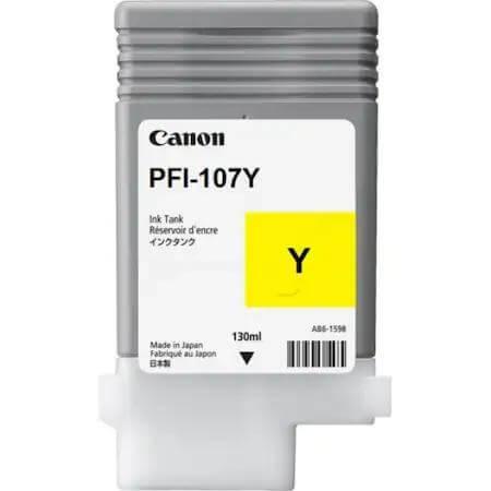 PFI-107 Yellow - Cartus cerneala original Canon Dye Ink pentru IPF670 / IPF680 / IPF685 / IPF770 / IPF780 / IPF785