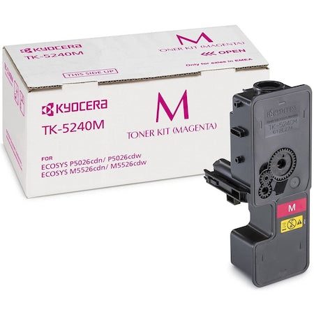 TK-5240 Magenta - Cartus toner original Kyocera pentru M5526cdn / M5526cdw / P5026cdn/ P5026cdw