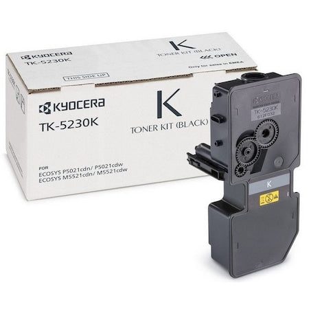 TK-5230 Black - Cartus toner original Kyocera pentru Ecosys M5521cdn / M5521cdw / P5021cdn / P5021cdw