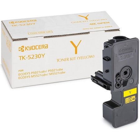 TK-5230 Yellow - Cartus toner original Kyocera pentru Ecosys M5521cdn / M5521cdw / P5021cdn / P5021cdw