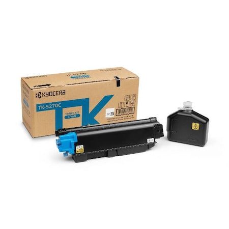 TK-5270 Cyan - Cartus toner original Kyocera pentru Ecosys P6230cdn / M6230cidn / M6630cidn