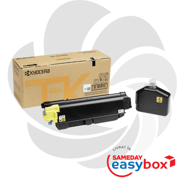 TK-5270 Yellow - Cartus toner original Kyocera pentru Ecosys P6230cdn / M6230cidn / M6630cidn