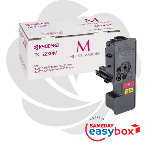 [1T02R9BNL0] TK-5230 Magenta - Cartus toner original Kyocera pentru Ecosys M5521cdn / M5521cdw / P5021cdn / P5021cdw