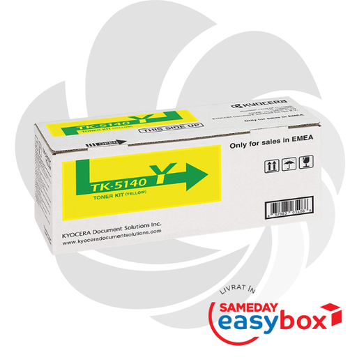 [1T02NRANL0] TK-5140 Yellow - Cartus toner original Kyocera pentru Ecosys P6130cdn / M6030cdn / M6530cdn