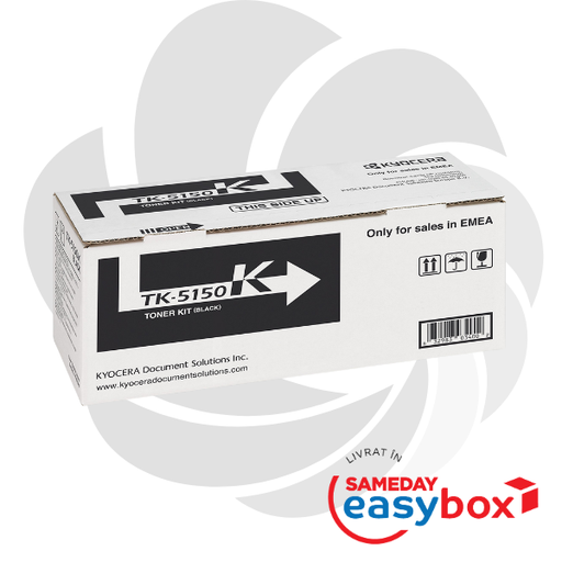 [1T02NS0NL0] TK-5150 Black - Cartus toner original Kyocera pentru Ecosys P6035cdn / M6035cidn / M6535cidn